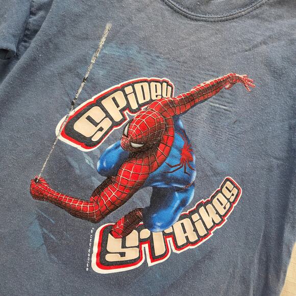 Vintage Y2k Spiderman 2 Tee kids 6/8 - Picture 2 of 6
